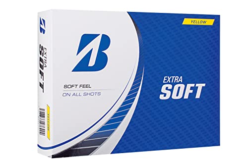 BRIDGESTONE(ブリヂストン)ゴルフボール EXTRA SOFT 2023年モデル 12球入 イエロー 1