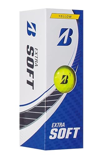 BRIDGESTONE(ブリヂストン)ゴルフボール EXTRA SOFT 2023年モデル 12球入 イエローの詳細・まとめ 画像