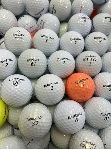 【50個】 ロストボール 人気メーカー各種 AB Bランクゴルフボール 50個 50球 お得セットの外観・全体像 画像