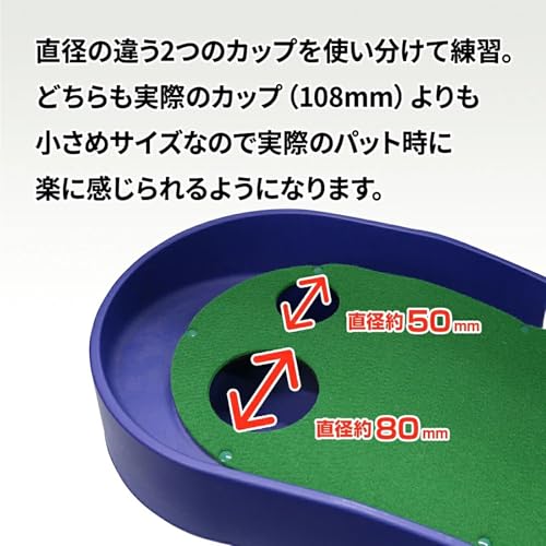 ダイヤゴルフ(DAIYA GOLF) ダイヤツインパターマット TR-260の特徴・詳細 画像