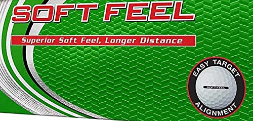 スリクソン ソフトフィール 2020 ゴルフボール ビビッドカラー マット仕上げ 艶消し SRIXON GOLF BALL SOFT FEEL USA直輸入品 ホワイトの詳細・まとめ 画像