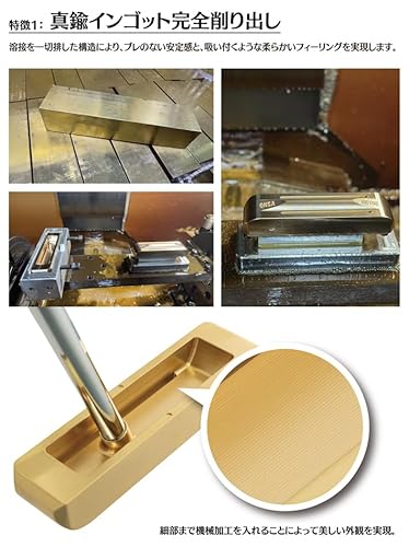 リンクス(LYNX) ゴルフクラブ ONSA 00100 オンサ パター 音叉パター ONSA-00100 PC+H/C 34インチの特徴・詳細 画像