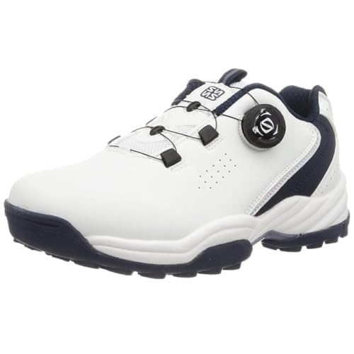 フォーセンス ダイヤルシューズ メンズ ゴルフ スパイクレス スポーツシューズ トレッキングシューズ 登山靴 1