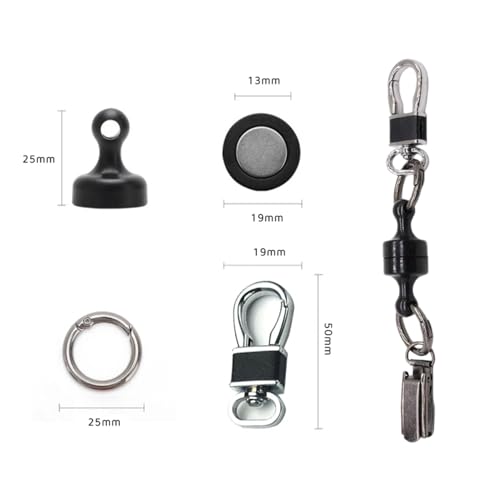 パターカバーホルダー 強力マグネット式 ゴルフ パター カバーホルダー グローブホルダー クリップ固定 カラビナ付き 安定した 便利 置き忘れ防止 [並行輸入品]の詳細・まとめ 画像