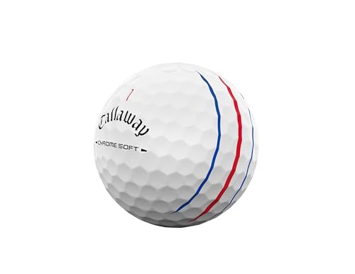 キャロウェイ(Callaway) ゴルフボール CHROME SOFT 26 1ダース(12個入り) 3ピース構造 トリプル・トラック ホワイトの詳細・まとめ 画像
