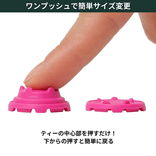 Tabata(タバタ) ゴルフ ティー 置くティー オクティーショート5&10 GV1410 ティーアップ時:5or10mm 置くだけ 冬 早朝 ワンプッシュの詳細・まとめ 画像