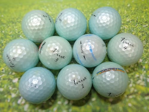 ゴルフ ボール ロスト ボール Bランク トラスト Trust 混合 10球 セット【中古】 (オーロラ ブルー)の詳細・まとめ 画像