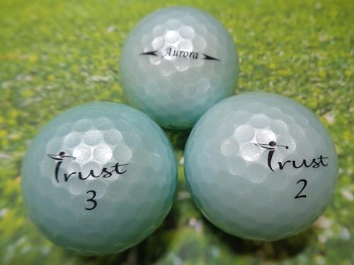 ゴルフ ボール ロスト ボール Bランク トラスト Trust 混合 10球 セット【中古】 (オーロラ ブルー)の外観・全体像 画像