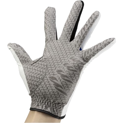 MIZUNO(ミズノ) ゴルフグローブ ダブルグリップ メンズ 左手用 ホワイト/ブルー 23cm 5MJML401の詳細・まとめ 画像