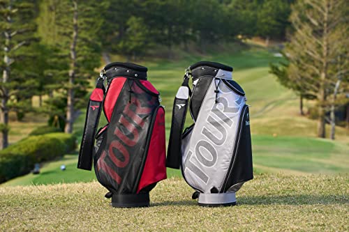 BRIDGESTONE(ブリヂストン)キャディバッグ TOURSTAGE CBTV26 メンズ シルバー/グレーの特徴・詳細 画像