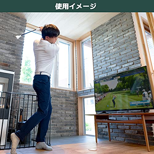 Tabata(タバタ) ゴルフ スイング 素振り 練習用品 トルネードスティック ショートタイプ GV0232 ユニセックス ユニフレックス 両利き ホワイトの詳細・まとめ 画像