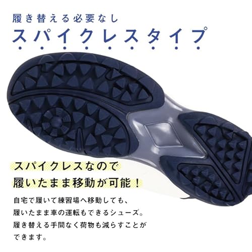 フォーセンス ダイヤルシューズ メンズ ゴルフ スパイクレス スポーツシューズ トレッキングシューズ 登山靴の特徴・詳細 画像