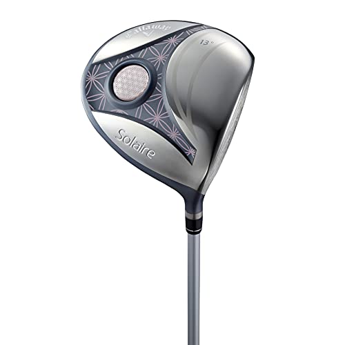 キャロウェイ (Callaway) クラブセット レディース SOLAIRE CHRY BLSM (8本セット, キャディバック, ヘッドカバー 付き) カーボンシャフト ピンクの特徴・詳細 画像