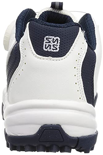 [フォーセンス] ダイヤルシューズ レディース ゴルフ スパイクレス スポーツシューズ トレッキングシューズ 登山靴 FOSN-011 WHITE/NAVY 24.5 cm 3Eの特徴・詳細 画像