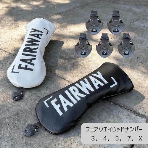 ゴルフ ヘッドカバー ドライバー ヘッドカバー ウッド カバー ユーティリティ ゴルフ UT カバー 番手タグ付き 防水仕様 ドライバー440cc 460cc 用 文字 (グレー, UT)の特徴・詳細 画像