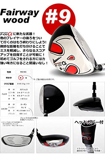 WORLD EAGLE F-01α STステンレス フェアウェイウッド ＃9W 24° 右用/Rの特徴・詳細 画像
