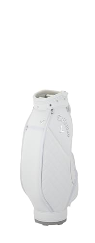 キャロウェイ(Callaway) キャディバッグ Callaway Uptown Womens 26 (カートタイプ 8.5型 46インチ 2.9kg 5分割) ホワイト レディスの詳細・まとめ 画像