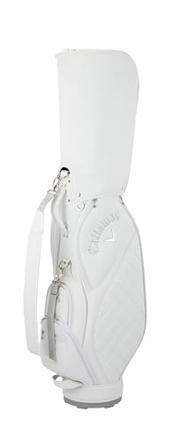 キャロウェイ(Callaway) キャディバッグ Callaway Uptown Womens 26 (カートタイプ 8.5型 46インチ 2.9kg 5分割) ホワイト レディスの特徴・詳細 画像