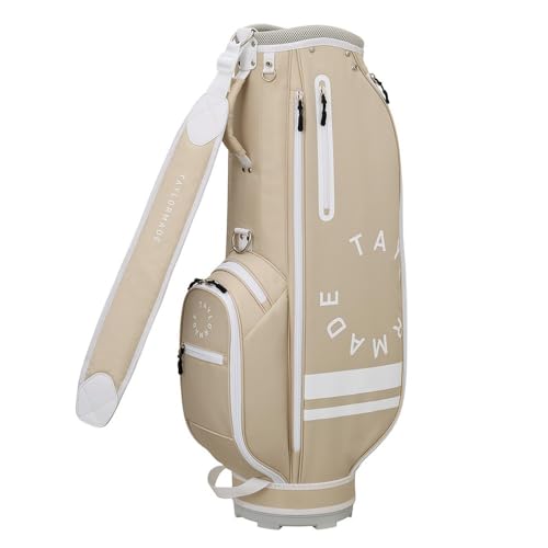 TAYLORMADE GOLF(テーラーメイドゴルフ) サーク キャディバッグ ベージュ レディース キャディバッグ TL900 26SS 1