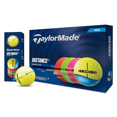 テーラーメイド(TAYLOR MADE) TMJ25 Distance + Multi JPN dz ディスタンスプラス マルチ ゴルフボール 2025年モデル マルチの詳細・まとめ 画像