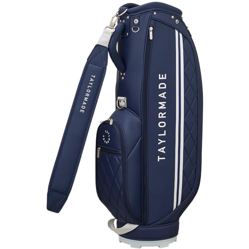 TAYLORMADE GOLF(テーラーメイドゴルフ) ウィルシャー キャディバッグ ネイビー レディース キャディバッグ TL895 26SS 1
