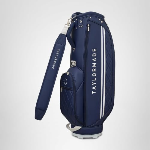 TAYLORMADE GOLF(テーラーメイドゴルフ) ウィルシャー キャディバッグ ネイビー レディース キャディバッグ TL895 26SSの詳細・まとめ 画像