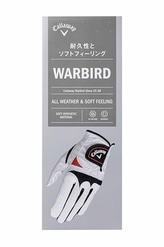 キャロウェイ(Callaway) グローブ WARBIRD LH WHT 22 25 (22cm 左手着用【右利き用】) ホワイト メンズの特徴・詳細 画像