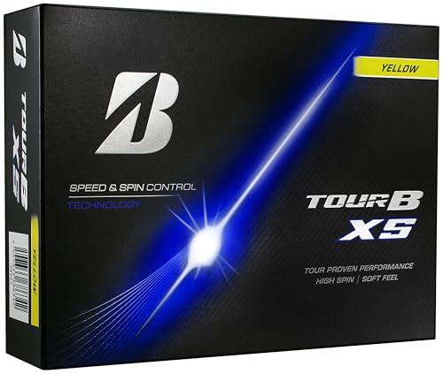 BRIDGESTONE(ブリヂストン)ゴルフボール TOUR B XS 2026年モデル 12球入 イエロー S6YXJの外観・全体像 画像