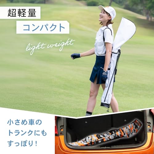 PYKES PEAK（パイクスピーク）ゴルフ スタンドバッグ【軽量 980g 全20色】セルフスタンド クラブケース ゴルフバッグ キャディバッグ サブバッグ フード付き 7本収納 メンズ レディースの特徴・詳細 画像