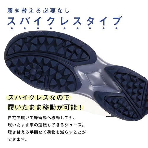 フォーセンス ダイヤルシューズ メンズ ゴルフ スパイクレス スポーツシューズ トレッキングシューズ 登山靴の特徴・詳細 画像