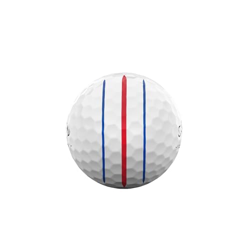 キャロウェイ(Callaway) ゴルフボール ERC SOFT 25 TRIPLE TRACK 1ダース(12個入り) 3ピース構造 トリプル・トラック ホワイトの特徴・詳細 画像