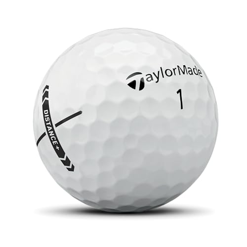 テーラーメイド(TAYLOR MADE) TMJ25 Distance + WH JPN dz ディスタンスプラス ホワイト ゴルフボール 2025年モデル ホワイトの特徴・詳細 画像