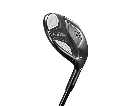 キャロウェイ(Callaway) 右用 フェアウェイウッド QUANTUM MINI SPINNER (7W 21度 ATHLEMAX 60 S 41.5インチ D1 カーボン) メンズの詳細・まとめ 画像