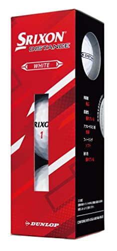 DUNLOP ダンロップゴルフボール SRIXON DISTANCE9 2022年モデル 1ダース(12個入り) ホワイトの特徴・詳細 画像