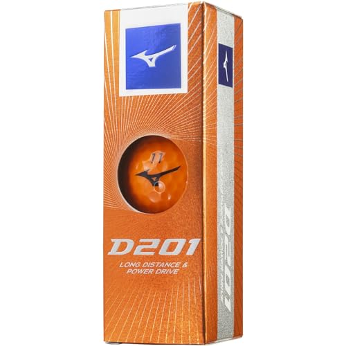 MIZUNO(ミズノ) ゴルフボール D201 オレンジ ダース 5NJBD220の詳細・まとめ 画像
