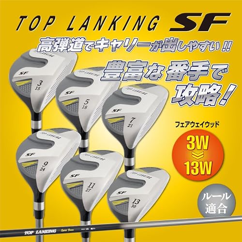 Lynx リンクス TOP LANKING トップランキング SF フェアウェイウッド (オリジナルカーボンシャフト) (SR, 24, 度)の詳細・まとめ 画像