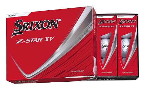 ダンロップゴルフボール SRIXON Z-STAR XV 2025年モデル 1ダース(12個入り) ホワイト 1