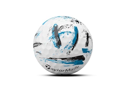 テーラーメイド(TAYLOR MADE) TMJ24 SpeedSoft INK BLU 12個入り スピードソフト インク ブルー ゴルフボール 2024年モデル ブルーの特徴・詳細 画像