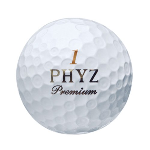 BRIDGESTONE(ブリヂストン) ゴルフボール PHYZ プレミアム 1ダース(12個入り) ゴールドパール PMGXの詳細・まとめ 画像