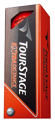 BRIDGESTONE(ブリヂストン) ゴルフボール TOURSTAGE エクストラディスタンス 1ダース(12個入り) オレンジ TEOXの特徴・詳細 画像