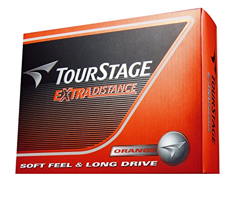 BRIDGESTONE(ブリヂストン) ゴルフボール TOURSTAGE エクストラディスタンス 1ダース(12個入り) オレンジ TEOXの詳細・まとめ 画像