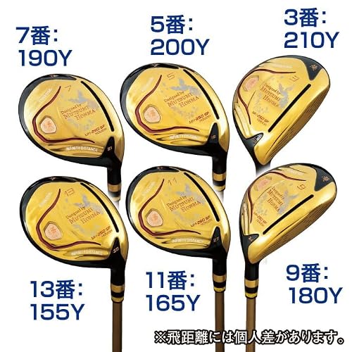 MUTSUMI HONMA ムツミ ホンマ 鳳凰 MH250SF フェアウェイウッド カーボンシャフト3番ウッド シャフト硬度SR 15度の特徴・詳細 画像